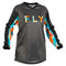 SALES SAMPLE: FLY Racing Women's F-16 Jersey - Grey/Pink/Blue MD