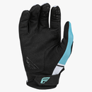 SALES SAMPLE: FLY Racing Kinetic Prix Gloves White/Black/Hi-Vis LG