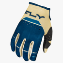 SALES SAMPLE: FLY Racing Men's Kinetic Reload Gloves Ivory/Navy/Cobalt LG