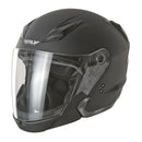 SALES SAMPLE: FLY Racing Tourist Helmet - Matte Black XS