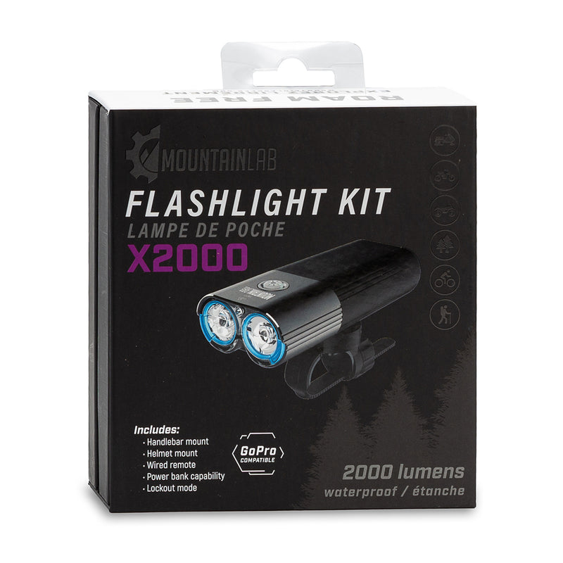 Mountain Lab x2000 Flashlight Kit