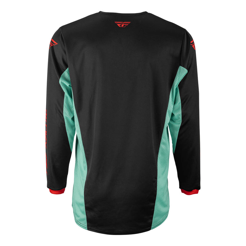 FLY Racing Men's Kinetic S.E. Rave - Black/Mint/Red (CLEARANCE)